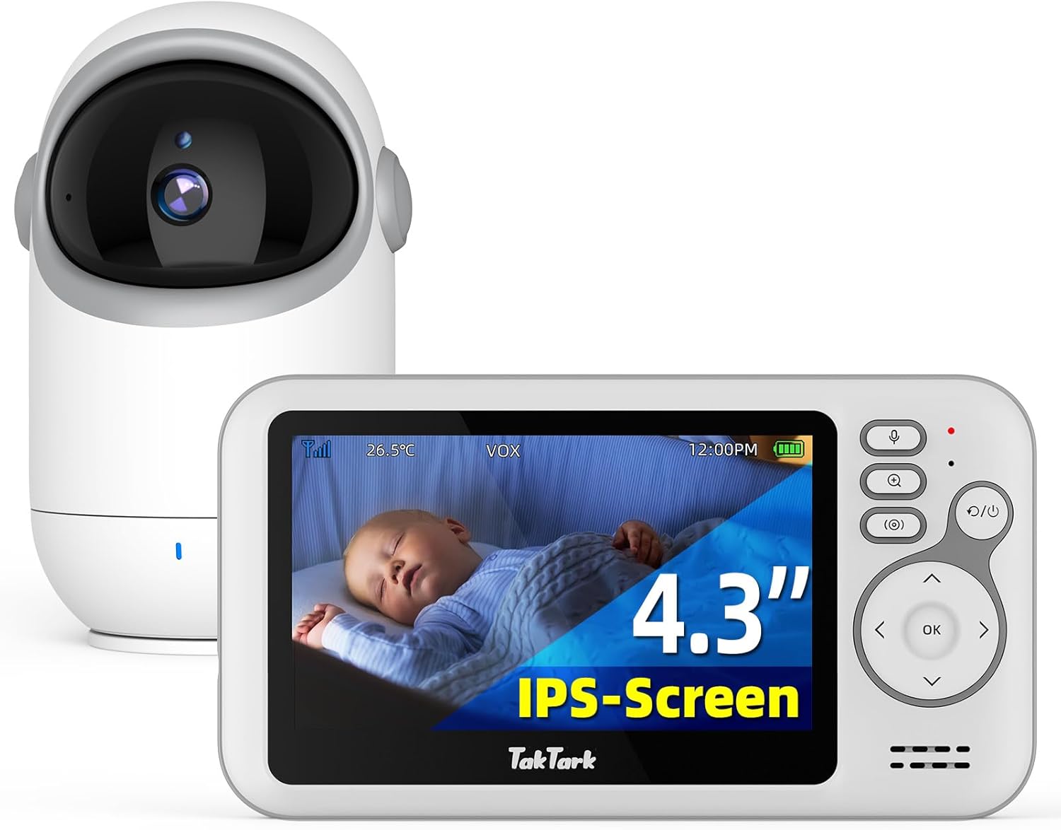 Babá eletrônica 4.3"